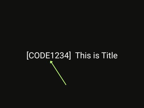 Code For Products 1 1